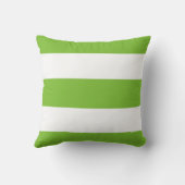 白枕に緑色の魚 クッション (裏面)