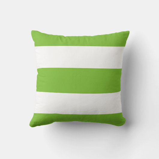 白枕に緑色の魚 クッション (裏面)