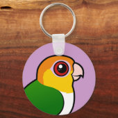 白根のオウム キーホルダー (正面)