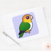 白根のオウム スクエアシール (封筒)