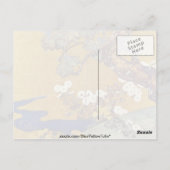 白桐菊・酒井抱一 ポストカード (裏面)