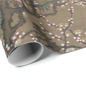 『白梅月』（伊藤若冲） ラッピングペーパー (ロールコーナー)