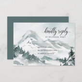 白植物学 | 親切な返事 | RSVPカード (正面/裏面)