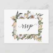 白植物学 |親切な返信 | RSVPポストカード ポストカード (正面)