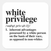 白権限の定義 スクエアシール (正面)