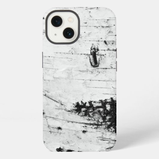 白樺の樹皮 iPhoneケース (裏面)