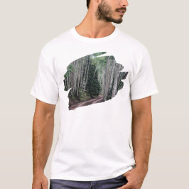 白樺の道 Tシャツ