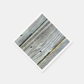 白檀の木目の樹皮は素朴動揺して スタンダードカクテルナプキン (角)