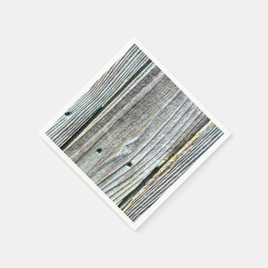 白檀の木目の樹皮は素朴動揺して スタンダードカクテルナプキン (角)