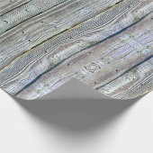 白檀の木目の樹皮は素朴動揺して ラッピングペーパー (角)