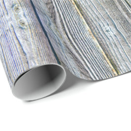 白檀の木目の樹皮は素朴動揺して ラッピングペーパー