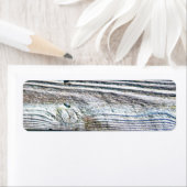 白檀の木目の樹皮は素朴動揺して ラベル (インサイチュ)