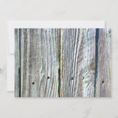 白檀の木目の樹皮は素朴動揺して 招待状 (正面)