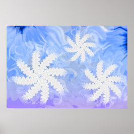 白歯スマイル花歯医者ブルーポスター ポスター