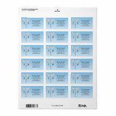 白歯茎鏡歯ブラシメディカル ラベル (フルシート)