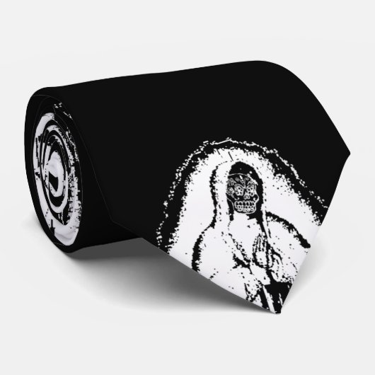 白死 ネクタイ (ロール)