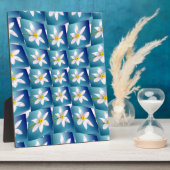 白水仙パターン フォトプラーク (側面)