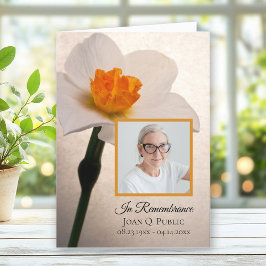 白水仙春葬儀折り プログラム