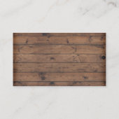 白水彩馬おむつラッフルビジネスカード 名刺 (裏面)