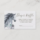 白水彩馬おむつラッフルビジネスカード 名刺 (正面)