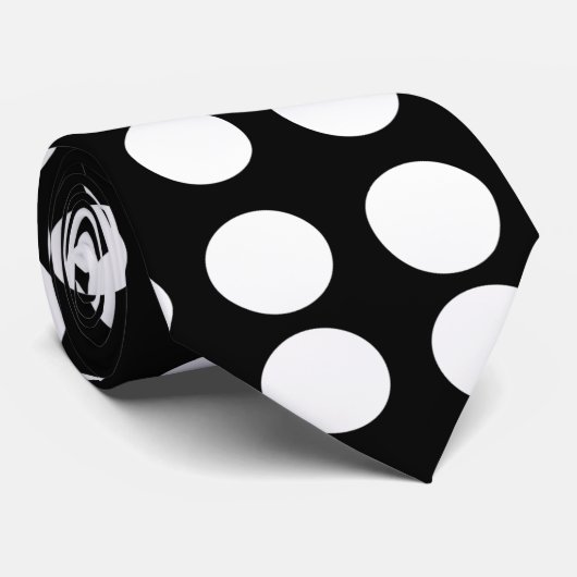 白水玉模様ネクタイ ネクタイ (ロール)