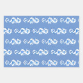 白水馬のラッピングシート ラッピングペーパーシート (正面3)