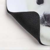 白海の氷のベビーのタテゴトアザラシ子犬 マウスパッド (コーナー)