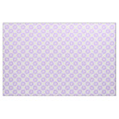 白淡い色のの紫曼荼羅 ファブリック (ヤード)