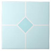 白淡い色の色 タイル (正面)