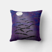 白満月とこうもりで心を奪う時間 クッション (裏面)