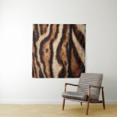 白濁したヒョウ毛皮 タペストリー (インサイチュ(横))