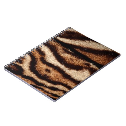 白濁したヒョウ毛皮 ノートブック (左側)