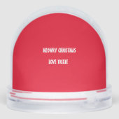 白灰色のスフィンクス猫のクリスマス (裏面)