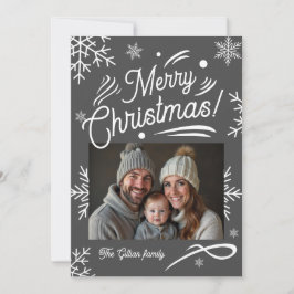 白灰色の写真 シーズンカード