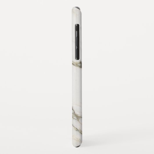 白灰色の大理石 Case-Mate iPhoneケース (裏面/左)