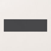 白灰色エレガント木背景ミニマリスト 名刺 (内部フラット)