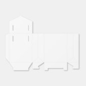 白無地の色 フェイバーボックス (折り畳みなし)