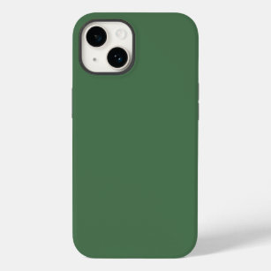 白無地の苔グリーン Case-Mate iPhone 14ケース