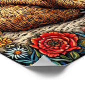 白熊が眠る ポスター (角)