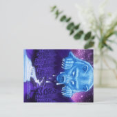 白熊の月 ポストカード (スタンド正面)