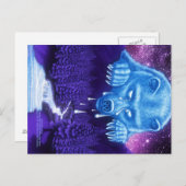 白熊の月 ポストカード (正面/裏面)