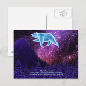 白熊の月 ポストカード (正面/裏面)