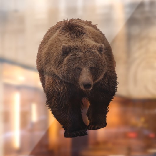 白熊の窓が引っかかる ウィンドウサイン (シート2)