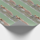 白熊 ラッピングペーパー (角)