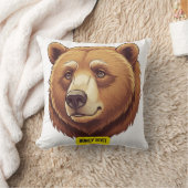 白熊。蜂蜜のホイスト クッション (ブランケット)