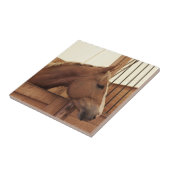 白熱した栗馬 タイル (側面)