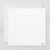 白熱イースターエッグのイースターエッグの狩りの招待状 招待状 (裏面)