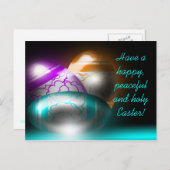 白熱イースターエッグの郵便はがき シーズンポストカード (正面/裏面)