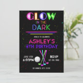 白熱ゴルフパーティの招待状 招待状 (スタンド正面)