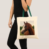 白熱トートバッグ付き栗馬 トートバッグ (正面(商品))
